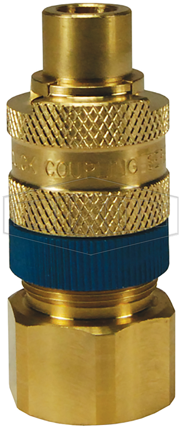 Dix-Lock™ N-Series Bowes Interchange Female Threaded Safety-Lock Plug